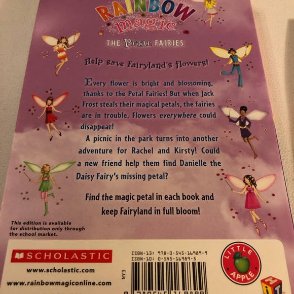 Rainbow Magic Fairy The Petal Fairies Collection 1-7 Scholastic - Picture 7 of 13